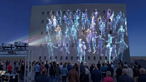 Render projectie Reepkaai FTI Kortrijk