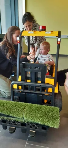 Vorkheftruck voor peuters
